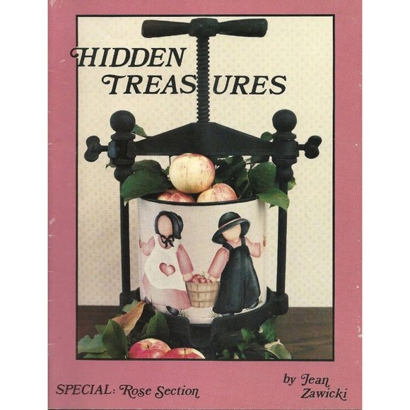 Hidden Treasures 1988 Special Rose Section Full Size Pull out patterns - Picture 1 of 11